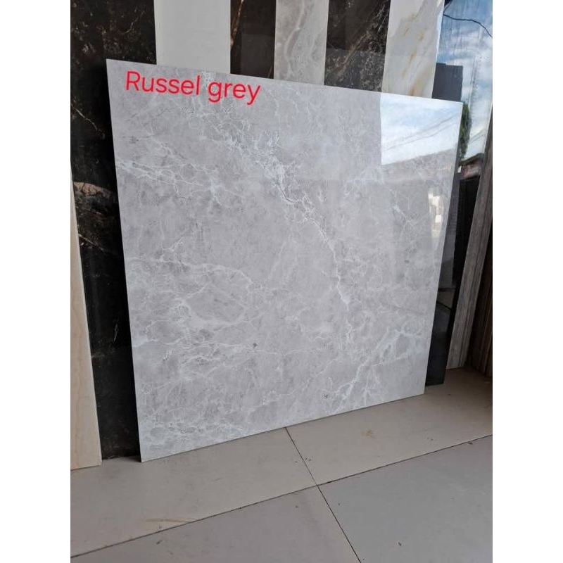 Infiniti Granite Russel Grey 60x60 Motif Marmer kw | AJ Bangunan
