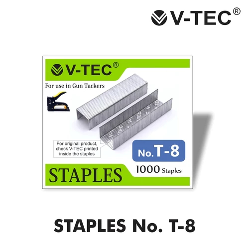 

V-TEC STAPLES NIECES NO. T-8 GMP / Staples