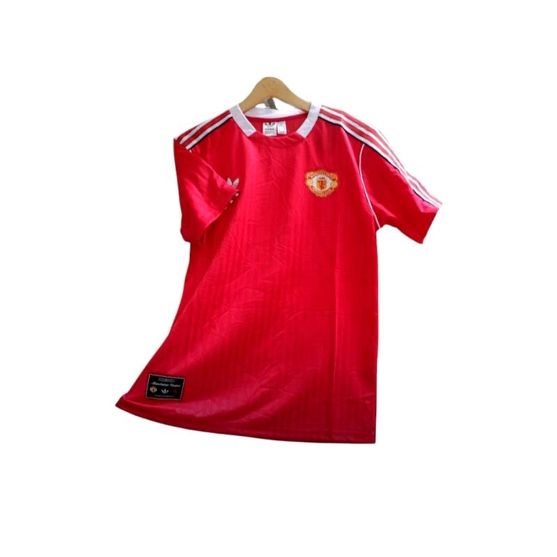RETRO MANCHESTER UNITED HOME 88/90 Baju Bola Terbaru Baju Olahraga