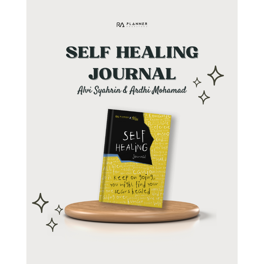 

RA PLANNER - Self Healing Journal X Alvi Syahrin & Ardhi M | Jurnal Hilangin Insecure