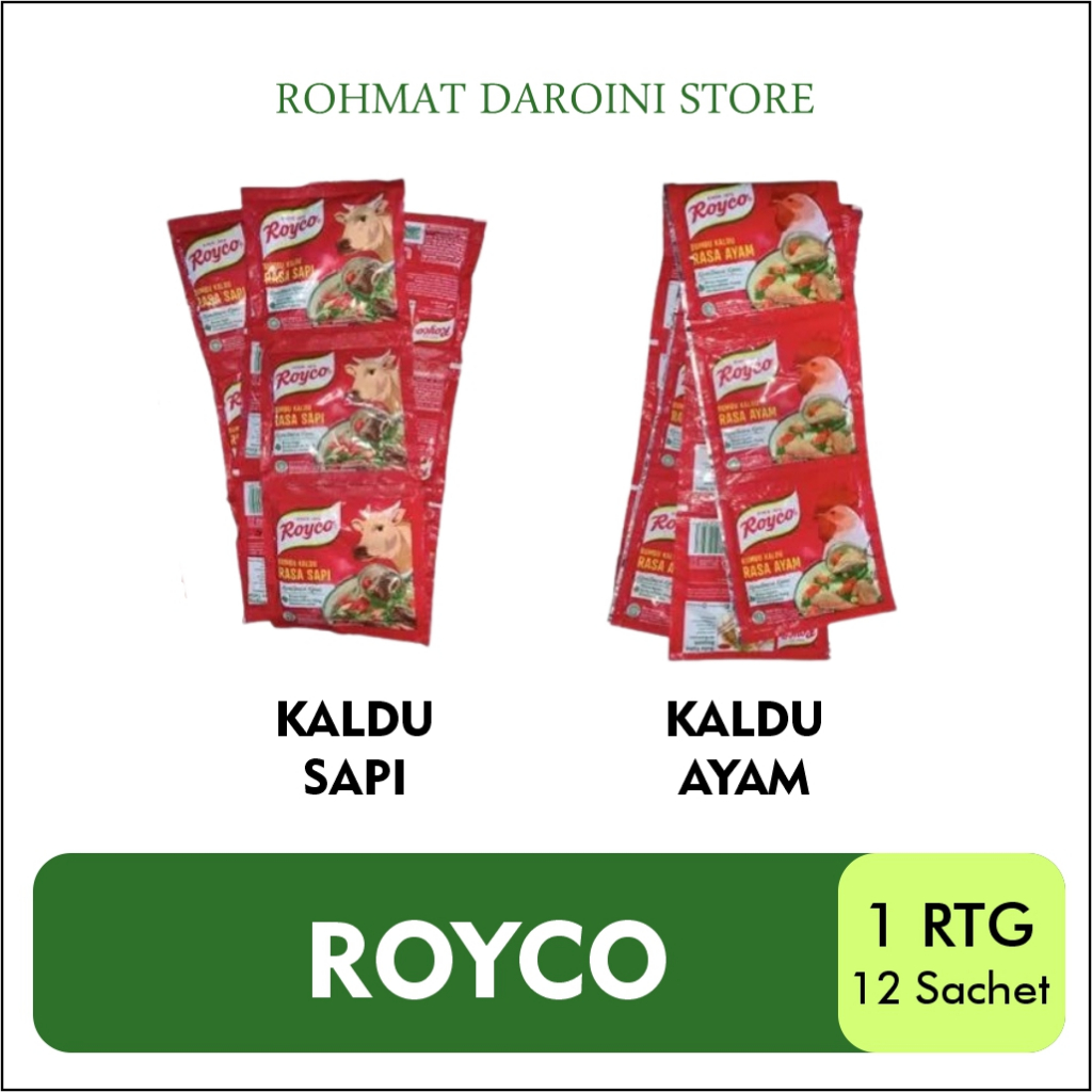 

[RENTENG] ROYCO KALDU RENTENG ISI 12 SACHET