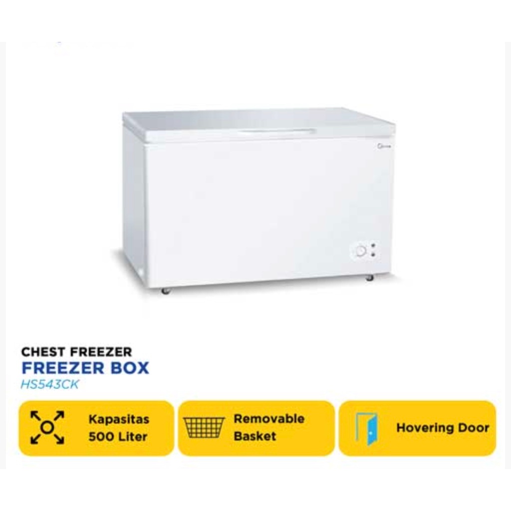 MIDEA FREEZER BOX CHEST FREEZER HS543CK