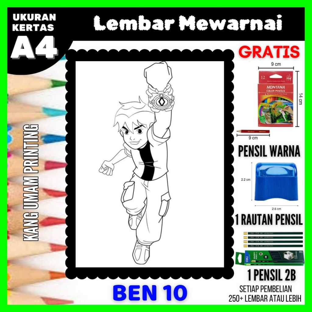 

Lembar Mewarnai Gambar Ben 10 / Ben Ten Untuk Semua Usia Bagian 03, Gambar Sketsa, Kertas Mewarnai