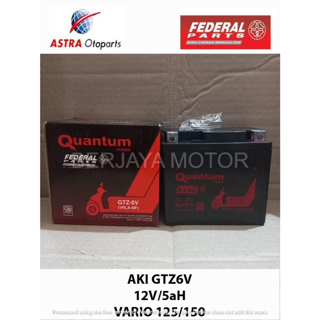AKI KERING GTZ6V FEDERAL QUANTUM VARIO 125 VARIO 150