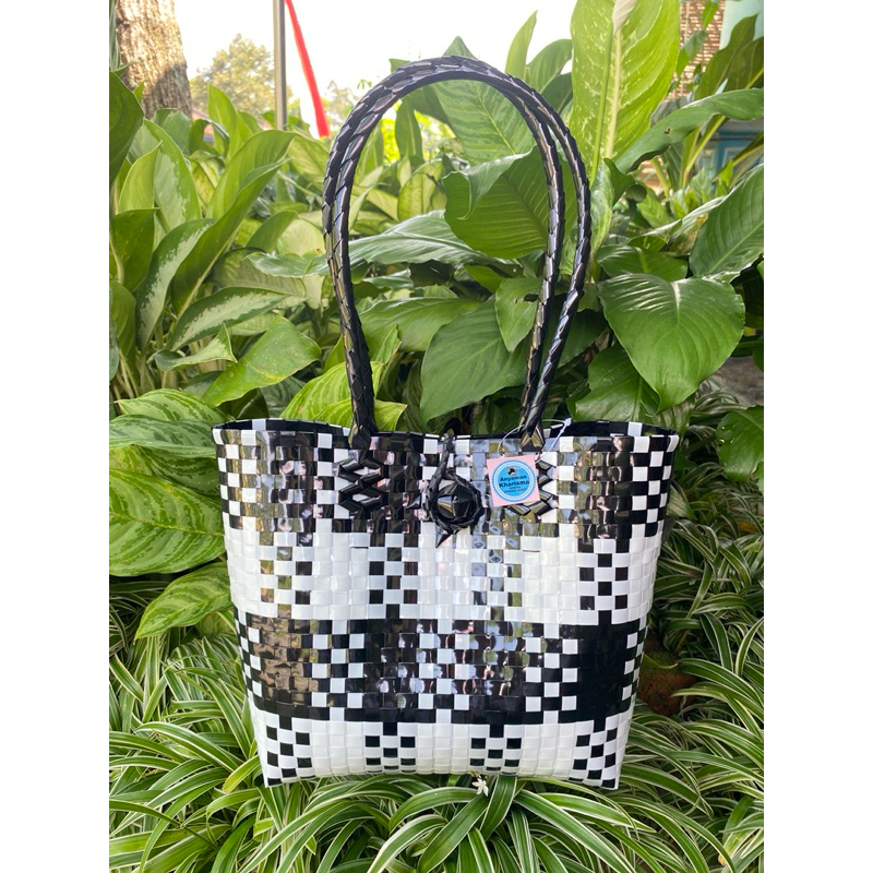 TAS ANYAMAN MODEL TOTE BAG | TAS ANYAMAN KHARISMA