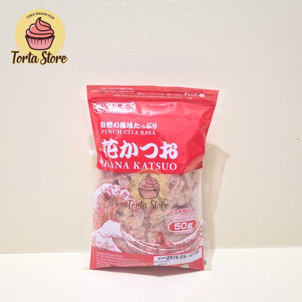 

MARUMO HANA KATSUO - KATSUOBUSHI - IKAN CAKALANG 50 GRAM