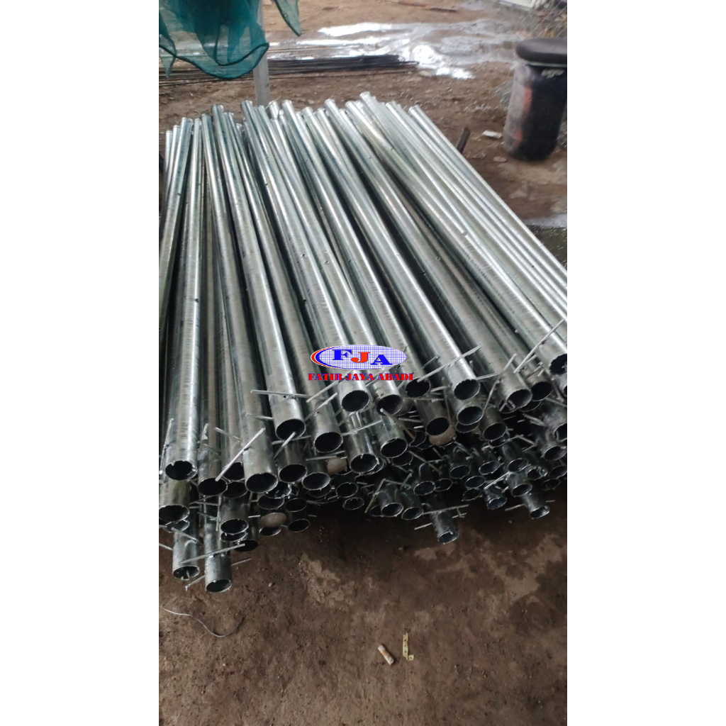 Tiang Pagar Brc Tinggi 120 cm Hot Dip Galvanis