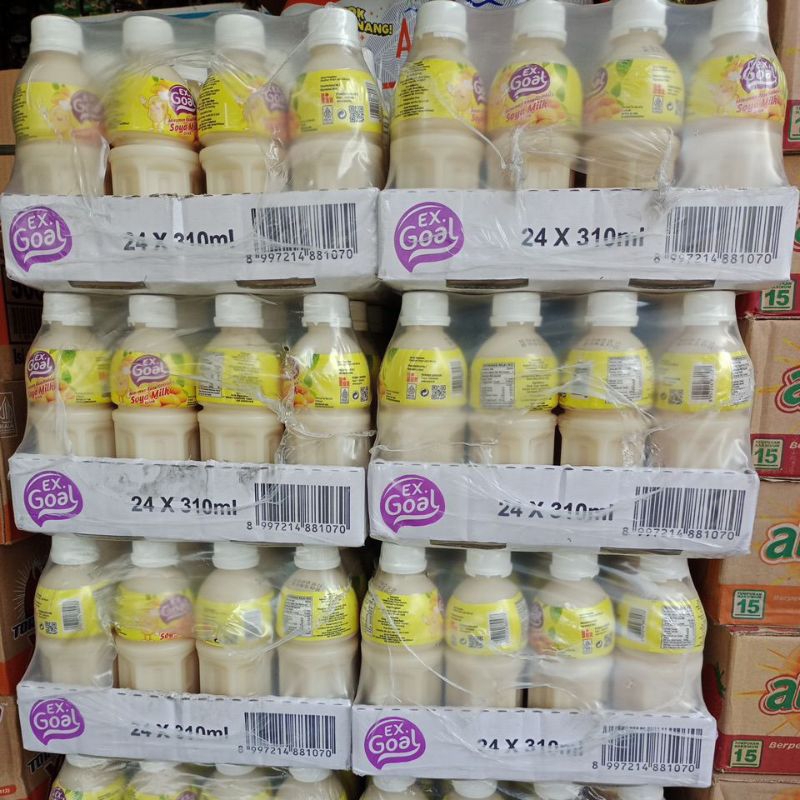 Soya ex goal isi 24 botol