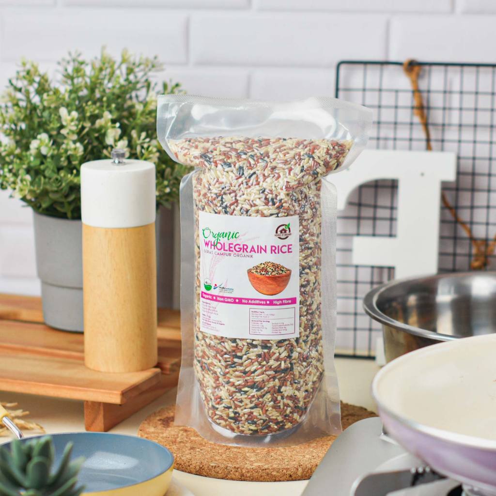 

House Of Organix Organic Mix Wholegrain Rice - 1 Kg