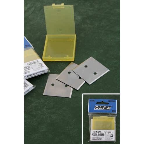 

OLFA Cutting & Scraping - leather tools - 3 pcs Blade
