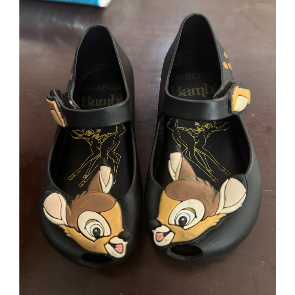 Preloved Sepatu Anak Mini Melissa Hitam Lucu