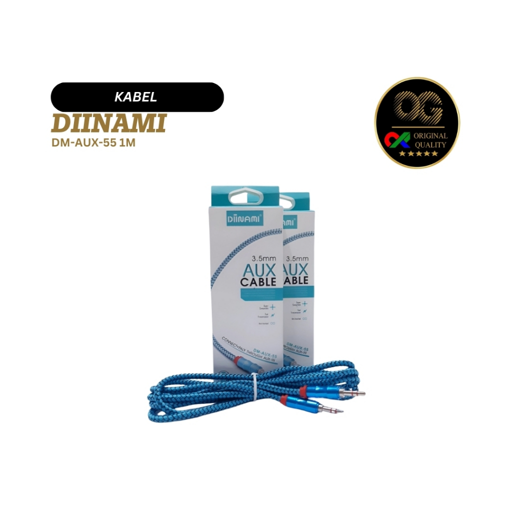 KABEL DIINAMI DM-AUX-55 1M