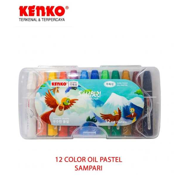 

KENKO 12 COLOR OIL PASTEL - SAMPARI