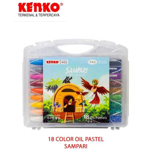 

KENKO 18 COLOR OIL PASTEL - SAMPARI