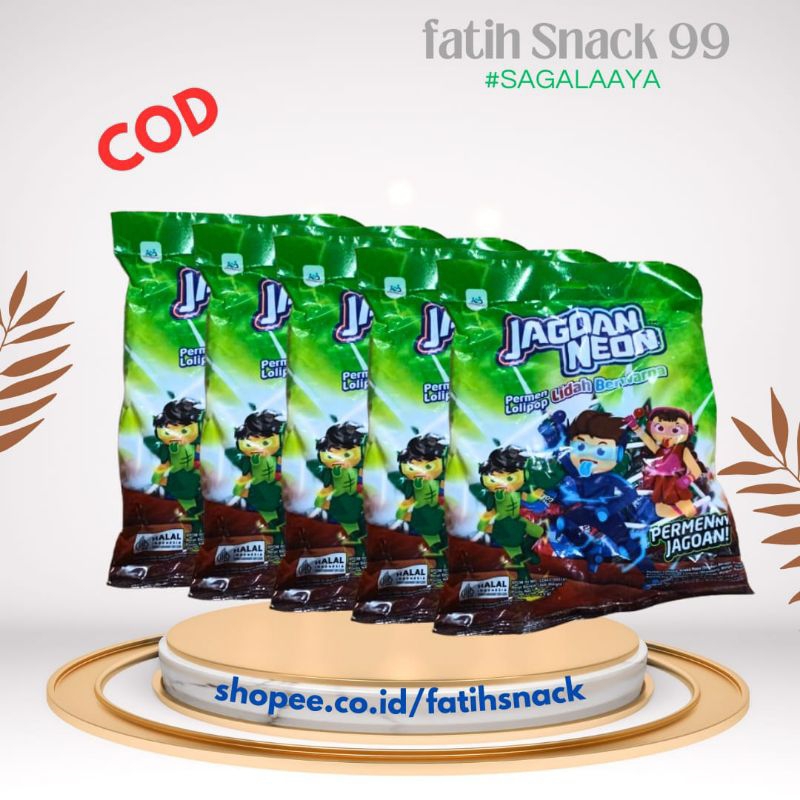 

JAGOAN NEON LOLLIPOP REVIL ISI 50 PCS X 6G VARIAN RASA MIX