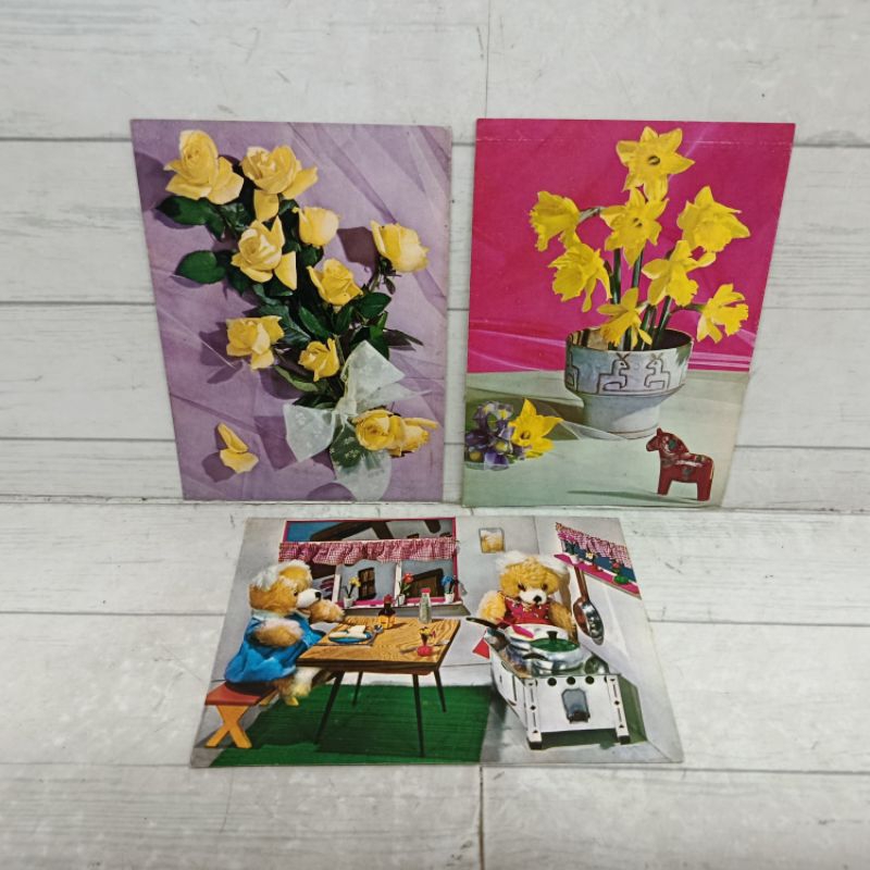 

Paket 3 Pcs Post Card Kartu Pos Import