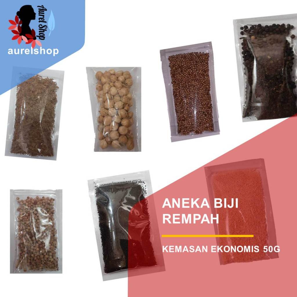 

Biji Daun Kayu Bumbu Rempah Murah kemasan Ekonomis