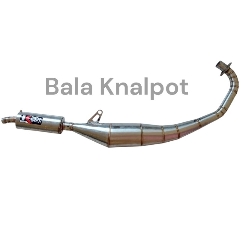 Knalpot satria 2 tak standar racing kdx