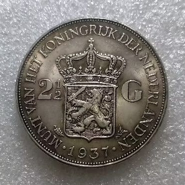 koin 2,5G wilhelmina 1937