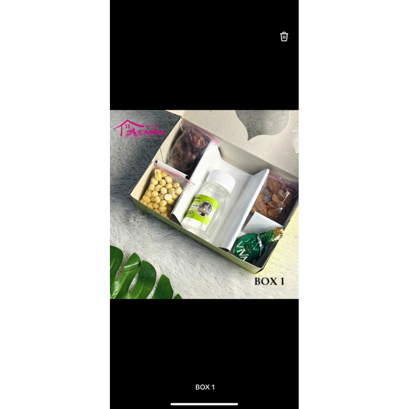 

Souvenir Paket oleh oleh Haji Umroh/Snack