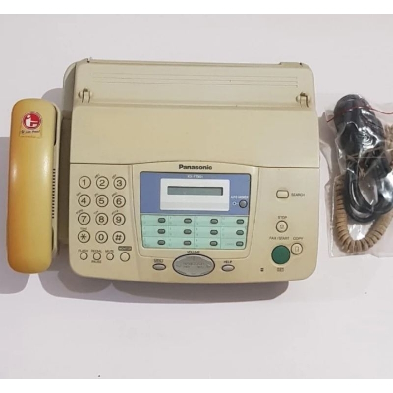 Pesawat Telepon Fax Panasonic KX-FT901 Second Normal Tested