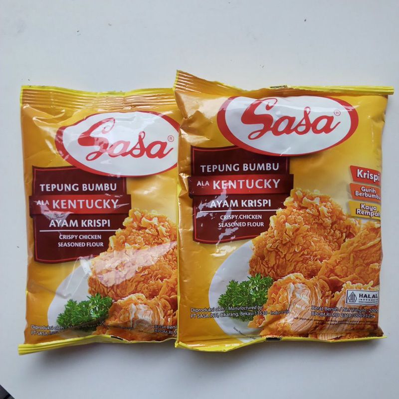 

sasa tepung bumbu ayam krispi 200 gram