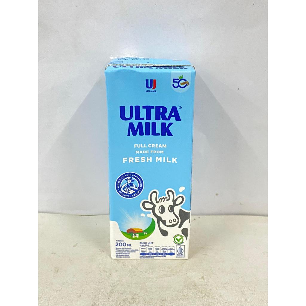 

ULTRA MILK SUSU UHT FULL CREAM 200ML