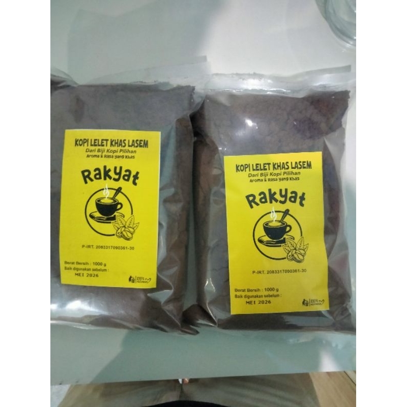 

KOPI LELET LASEM REMBANG RAKYAT 1KG KOPI ENAK KOPI HITAM