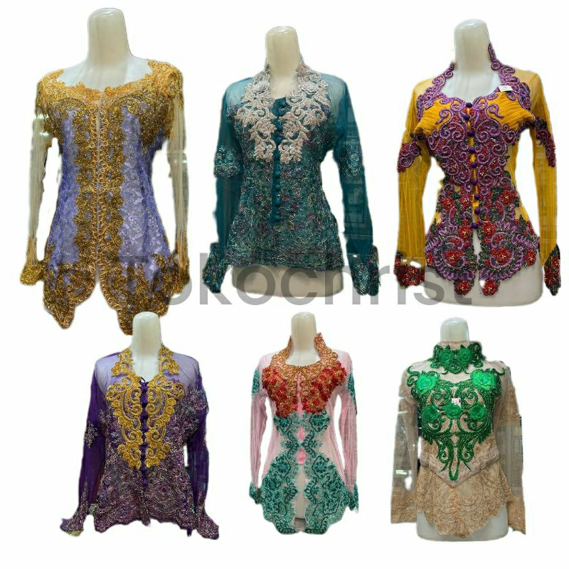 ( khusus live ) kebaya payet mewah glamor