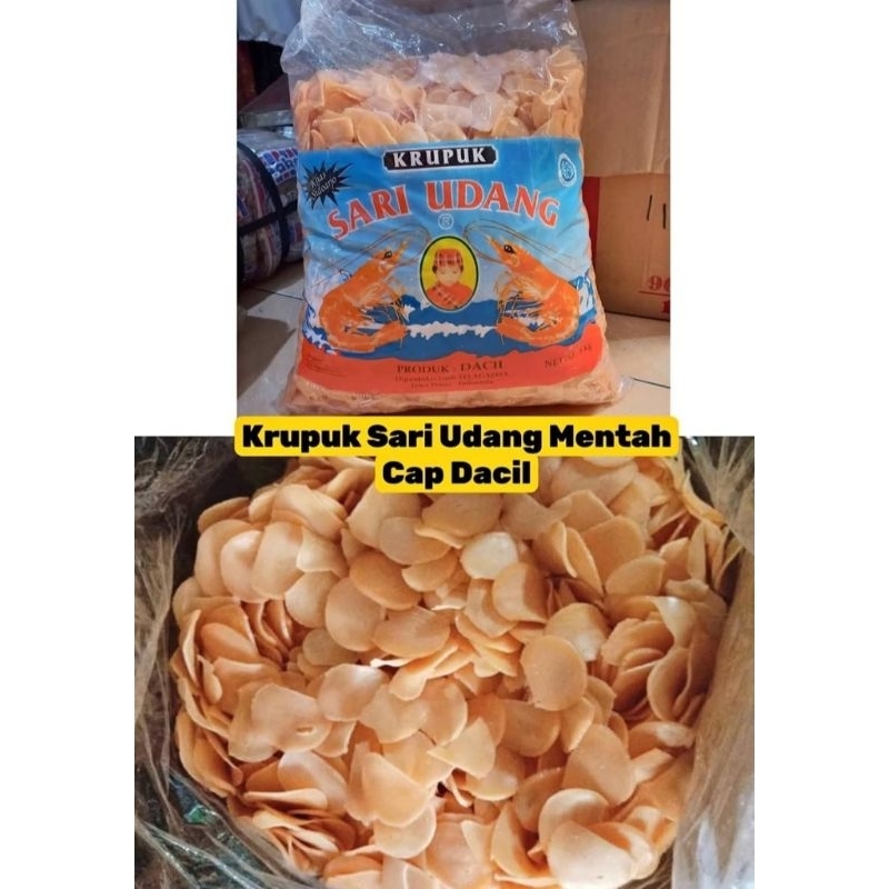 

Krupuk Sari Udang/Krupuk Cap Dacil/Kerupjk gado-gado/krupuk tahu tek Gurih Dan Renyah