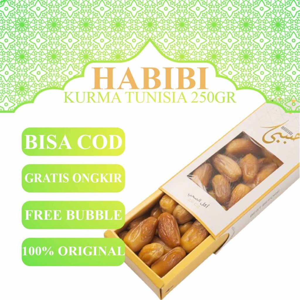 

Kurma Tunisia Premium HABIBI 250Gr