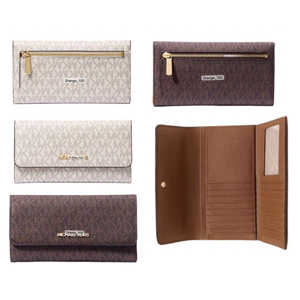 DOMPET WANITA MK JETSET TRAVEL LARGE WALLET ORIGINAL