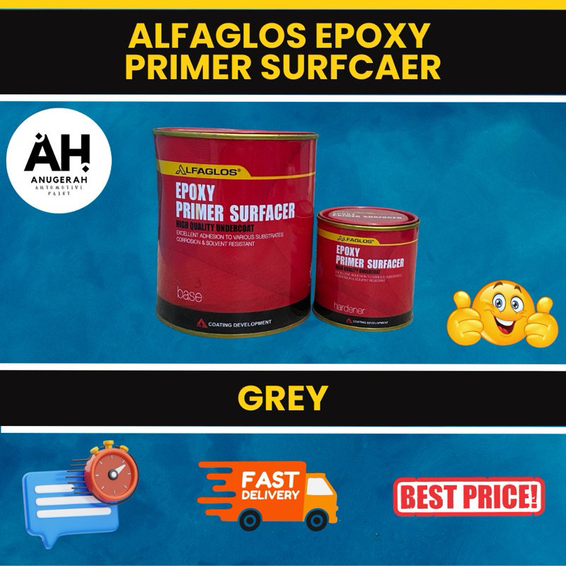 Epoxy Primer Surfacer Alfaglos (1 Liter / Set)