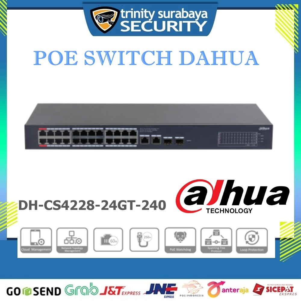 POE SWITCH DAHUA CS4228-24GT-240