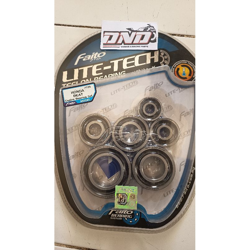 FAITO Bearing laher mesin set beat/Bearing engine klaher beat/Bearing mesin laher komplit beat/Beari