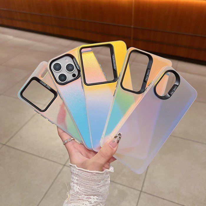 CASE IMD SILVER HOLOGRAM - CASE SAMSUNG A02 A03 A03 CORE M02 A02S A03S A04 A04E