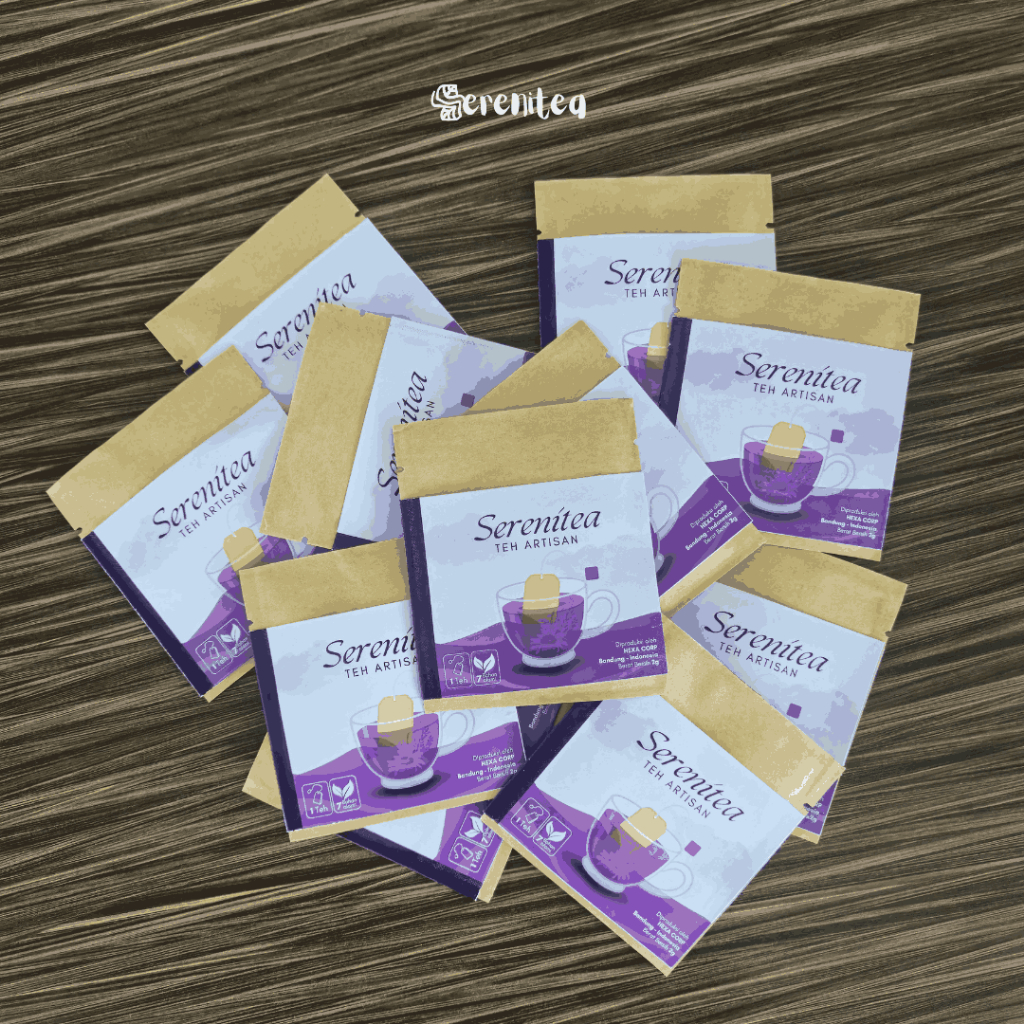 

Teh Herbal Celup Serenitea | Mengatasi Gangguan Tidur dan Stres