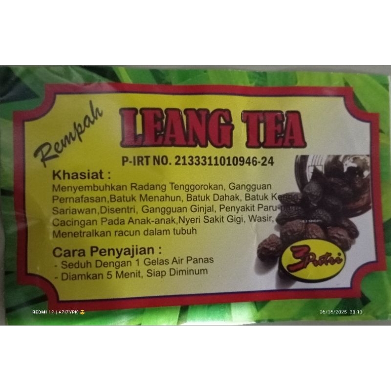 

wedang racik rempah leang tea