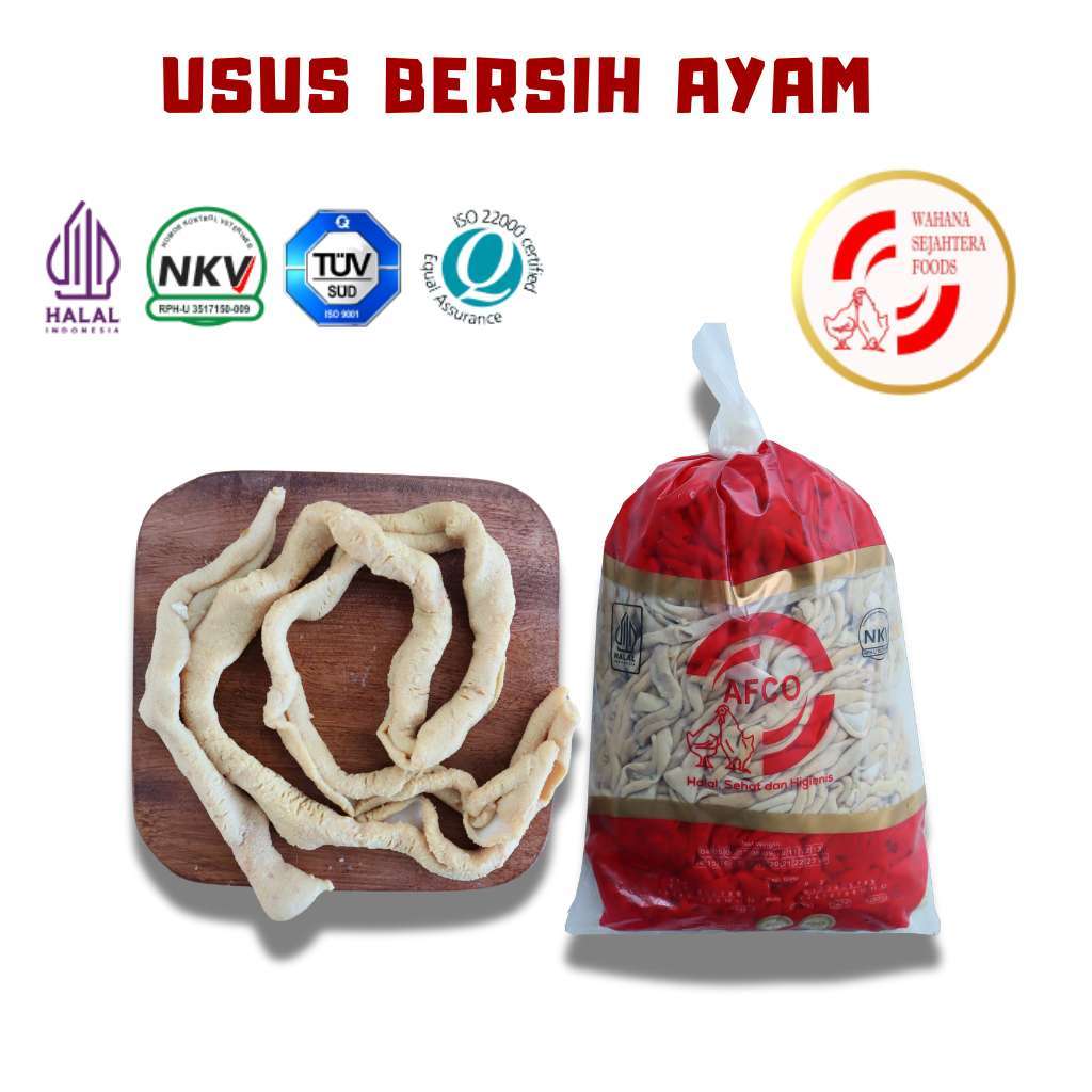 

Usus Ayam Frozen Kemasan 1 Kg