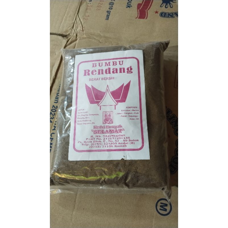 

Bumbu Pamasak RPG khusus untuk randang 1kg