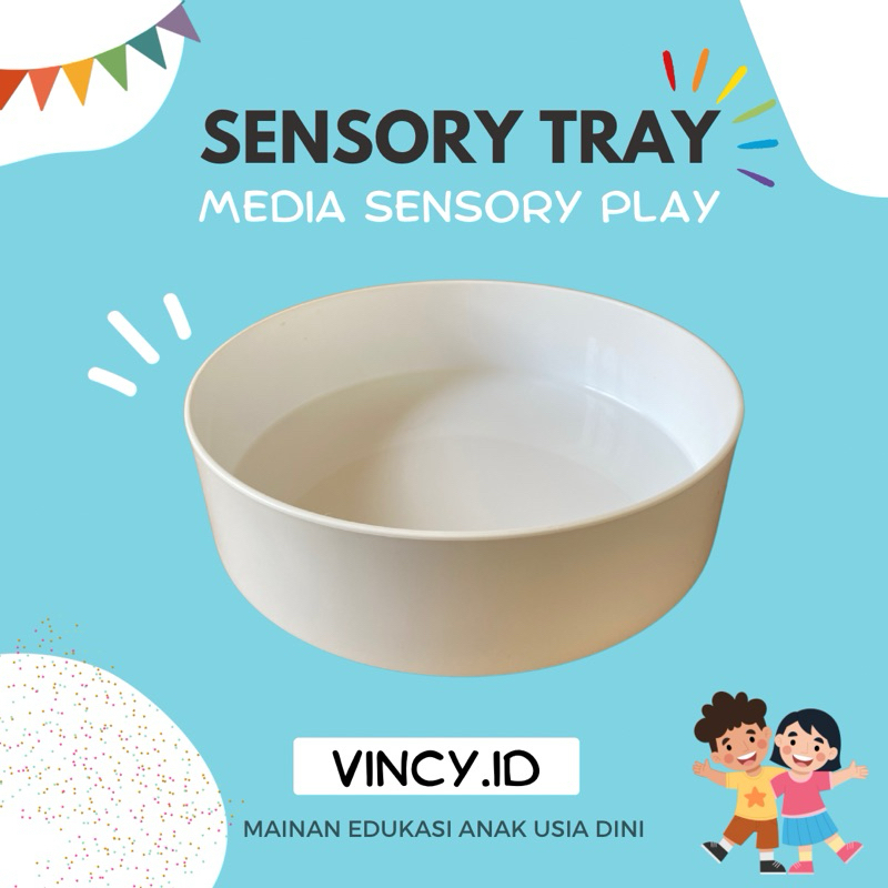 [VINCY.ID] TRAY SENSORY BULAT | TRAY MONTESSORI | SENSORY PLAY