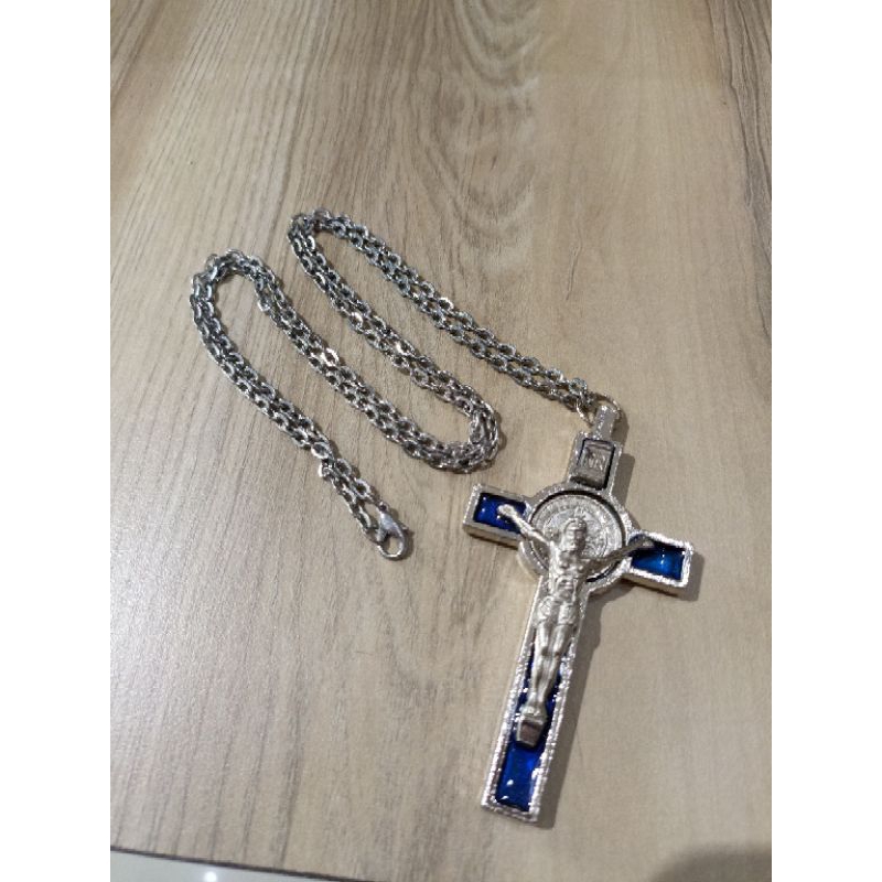 Kalung Salib Yesus - Silver