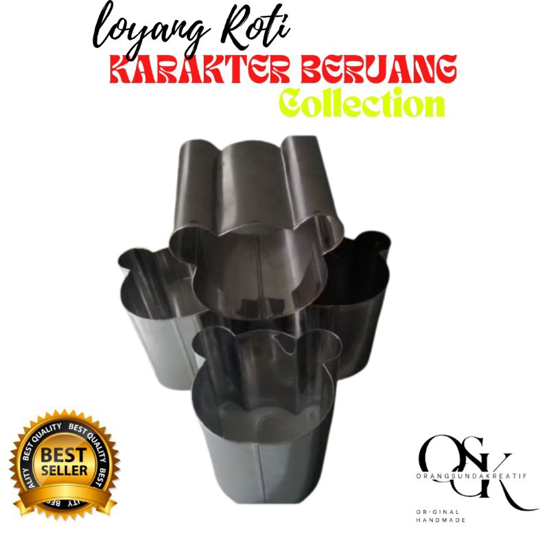cetakan roti karakter beruang 15 X 20 / loyang roti karakter beruang/ cetakan beruang/loyang beruang
