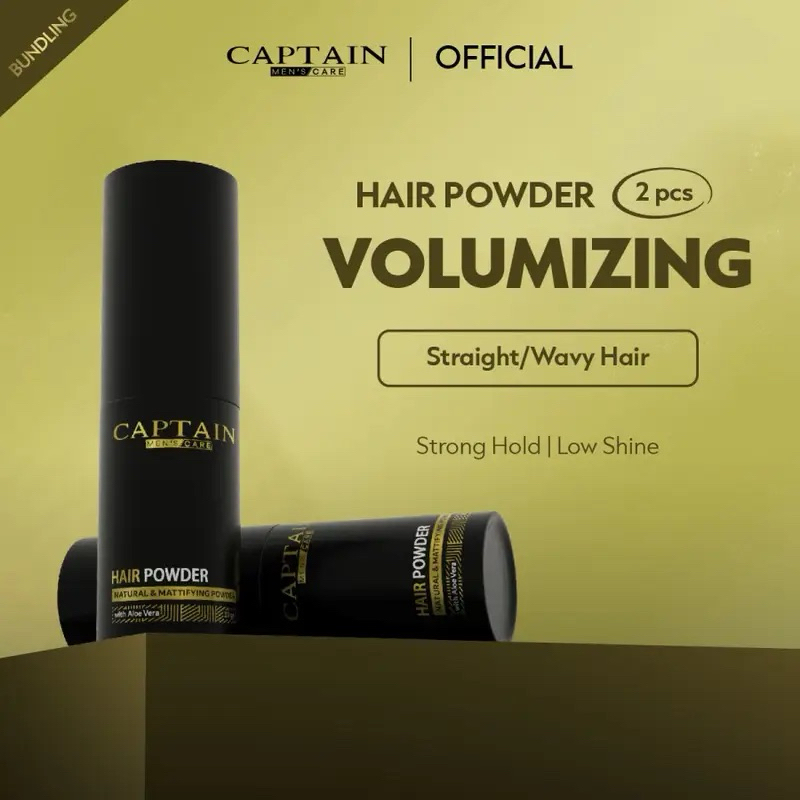 HAIR POWDER [CAPTAIN BARBERSHOP] Netto 10 G