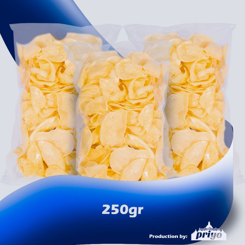 

Keripik Singkong Getuk 250gr Priyo Snack Renyah & Gurih Khas Magelang