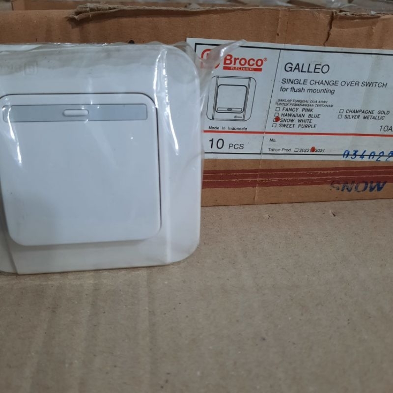 Saklar hotel broco galeo saklar tukar G163