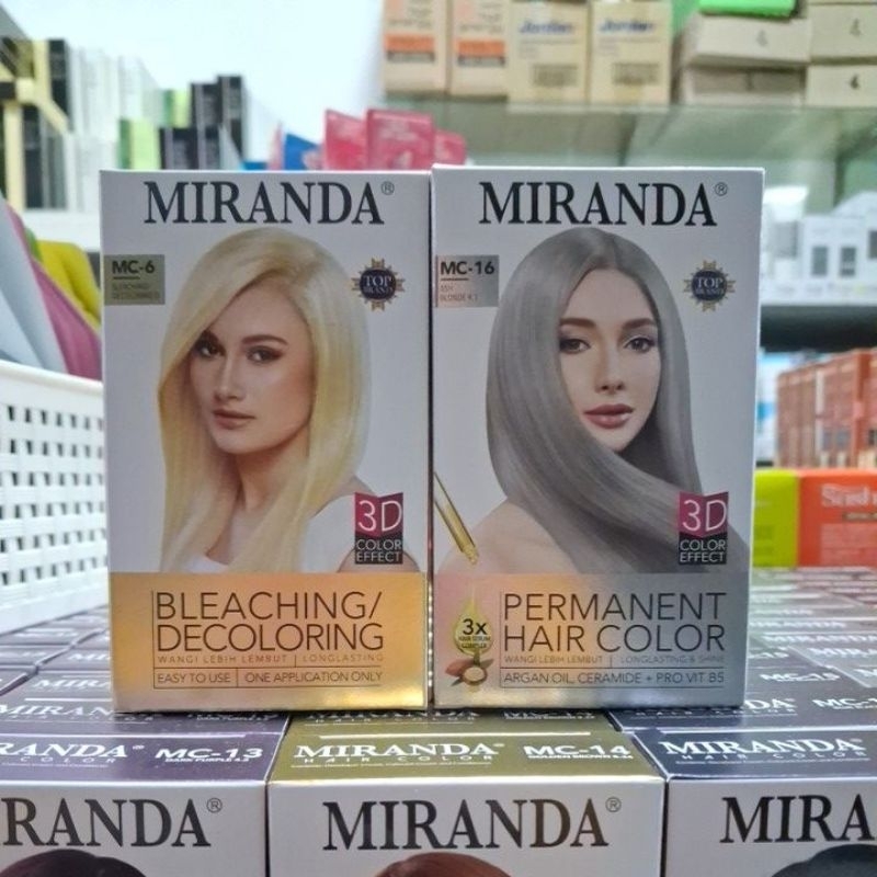 Paket miranda Bleaching + miranda ash blonde