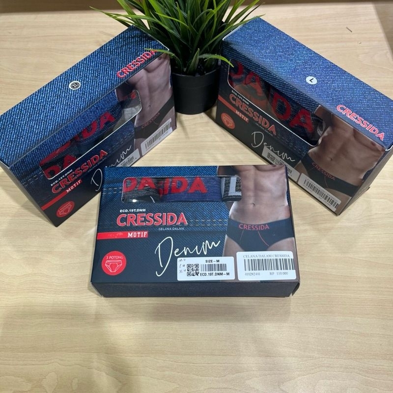 celana dalam cressida pria original