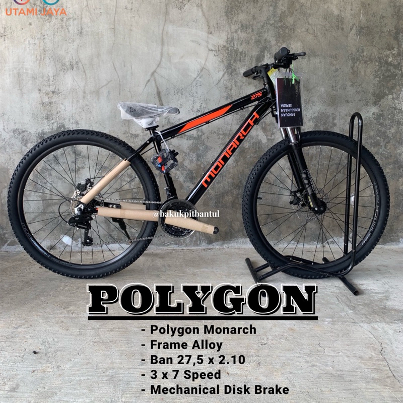 Sepeda MTB ring 27,5 Polygon Monarch new 2025