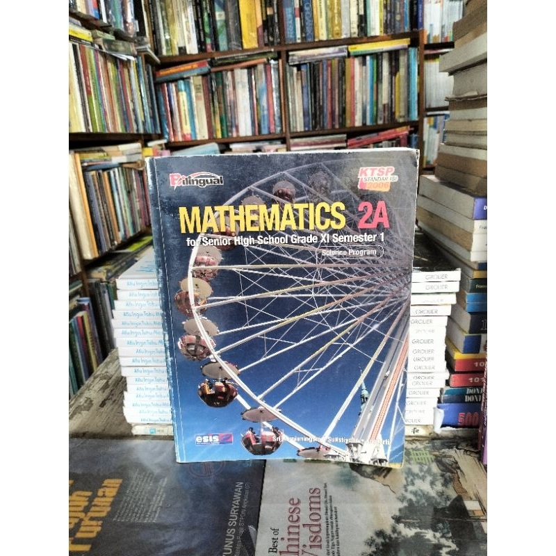 JUAL BUKU MATEMATIKA BILINGUAL UNTUK SMA KELAS 11A